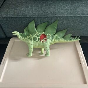 Jurassic Park 1993 Stegosaurus out of the box